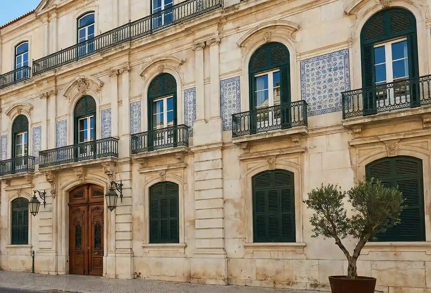 Edifício institucional da Santa Casa em Lisboa