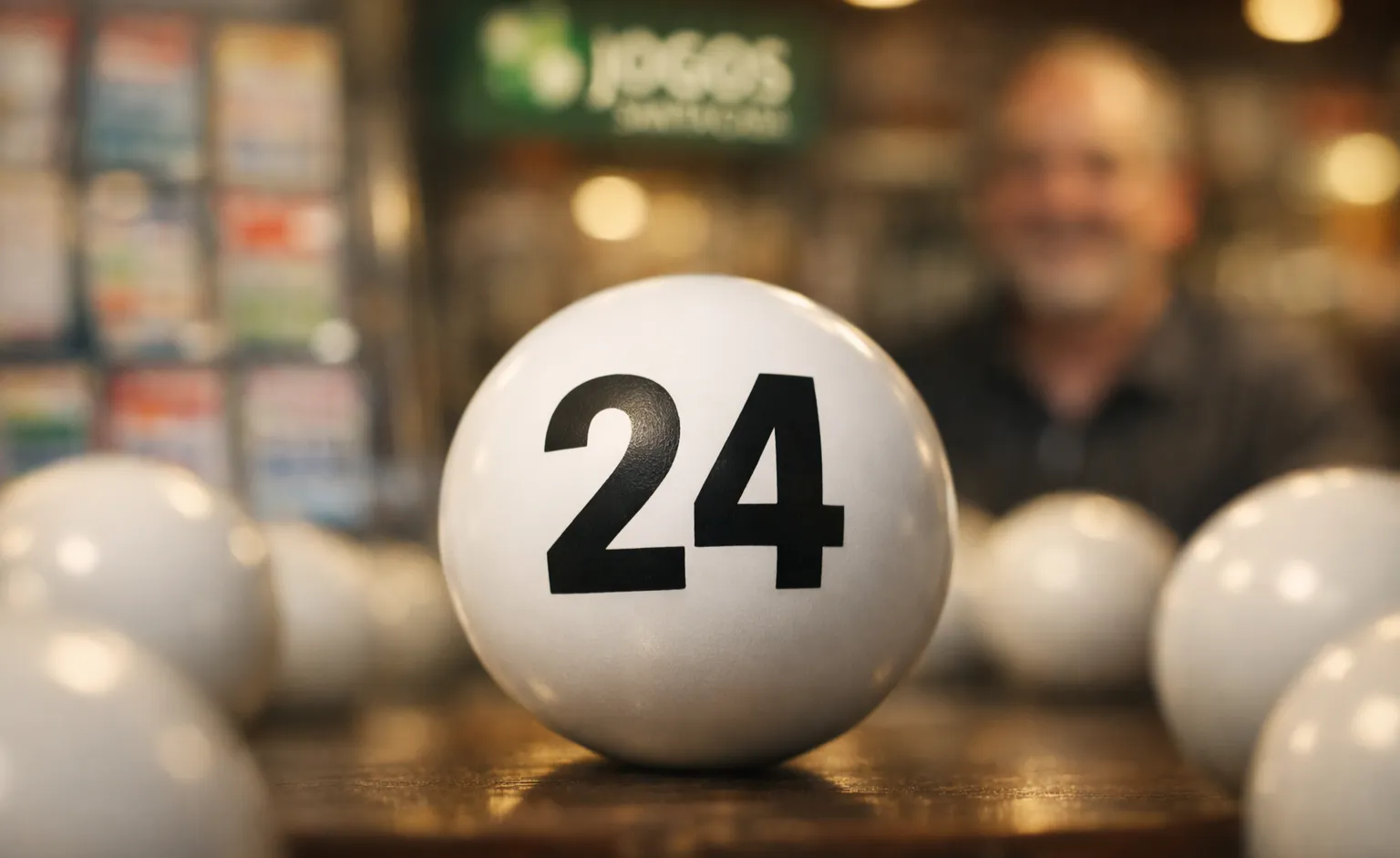 Balc&atilde;o de mediador autorizado dos Jogos Santa Casa